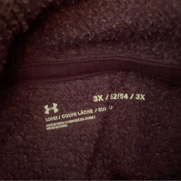Under Armour Unisex Rival Fleece Logo Hoodie 3x - Picture 6 of 9